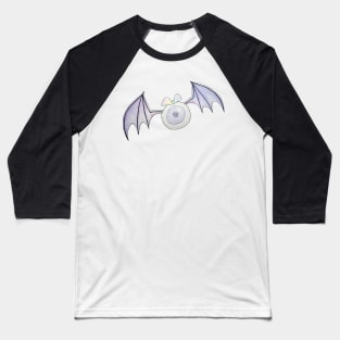 Creepy Cute Pastel Eye-Bat Baseball T-Shirt